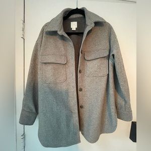 h&M Jersey Shirt Jacket size S